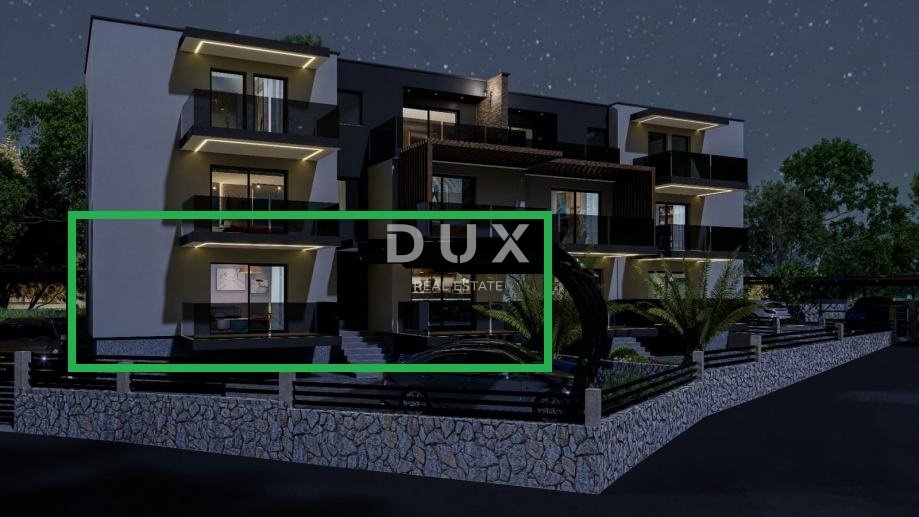 RIJEKA, PEHLIN, PODMURVICE - dvonadstropno stanovanje 101,24 m2 v novogradnji s pogledom na morje, dnevna soba + 2 spalnici. - STANOVANJE 3L