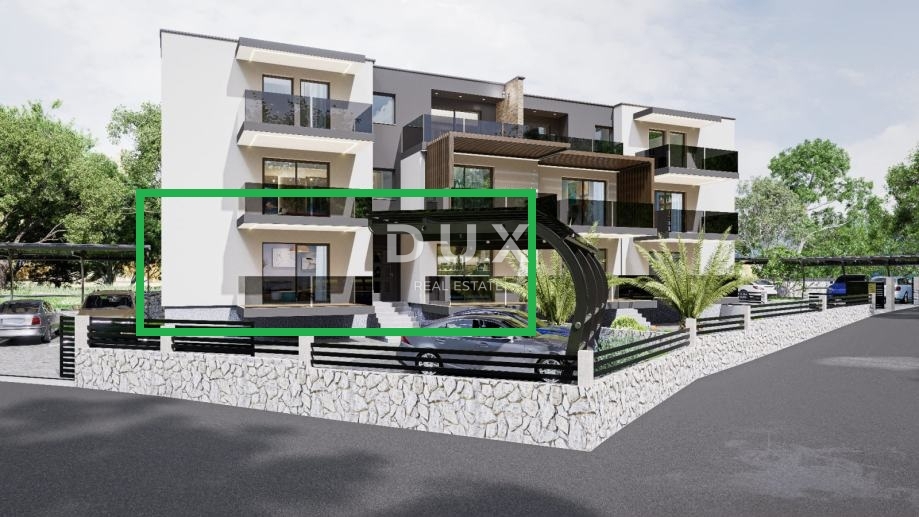 RIJEKA, PEHLIN, PODMURVICE - dvonadstropno stanovanje 101,24 m2 v novogradnji s pogledom na morje, dnevna soba + 2 spalnici. - STANOVANJE 3L