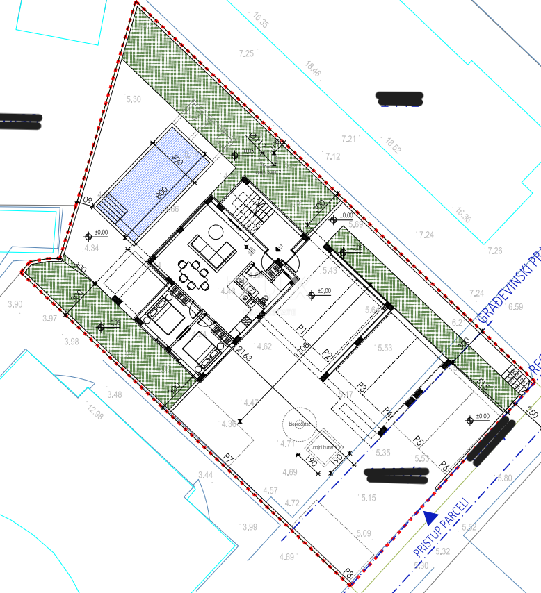 ZADAR, PETRČANE - Novogradnja 2. red do morja! Punta Skala! S3