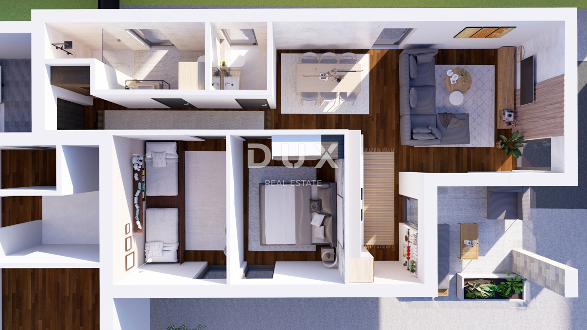 ZADAR, PETRČANE - Novogradnja 2. red do morja! Punta Skala! S3