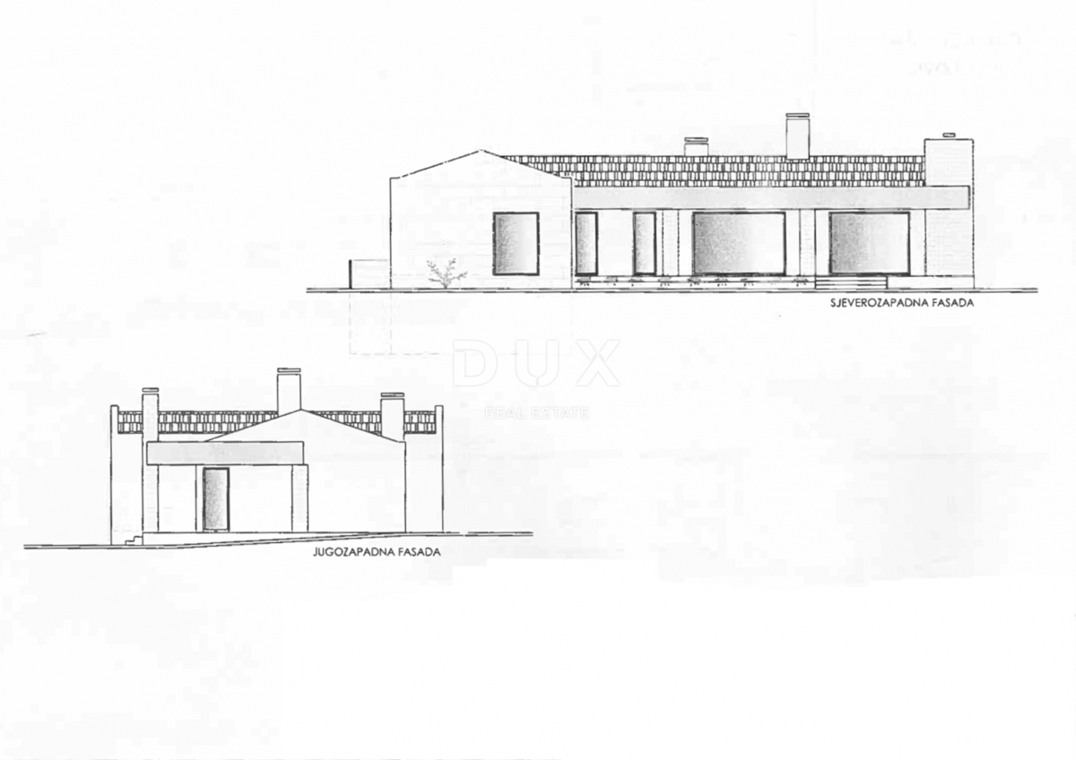 ISTRA, LABIN - Zemljišče z začeto gradnjo