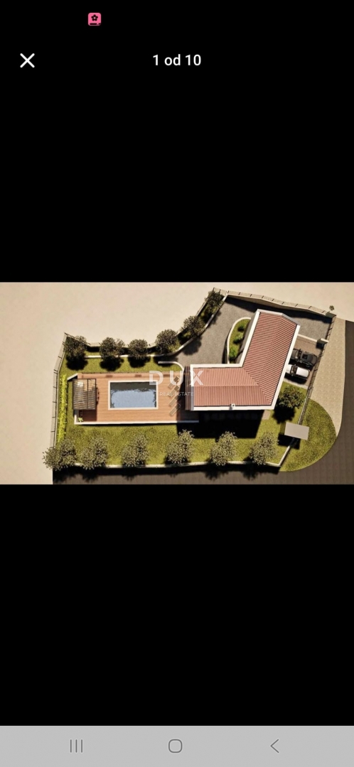 BUZET (OKOLICA) - gradbeno zemljišče z veljavnim gradbenim dovoljenjem in projektom, pripravljeno za gradnjo!