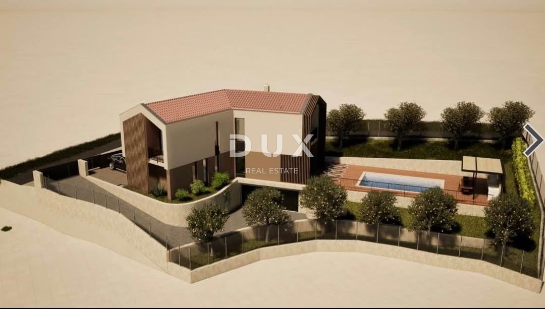 BUZET (OKOLICA) - gradbeno zemljišče z veljavnim gradbenim dovoljenjem in projektom, pripravljeno za gradnjo!