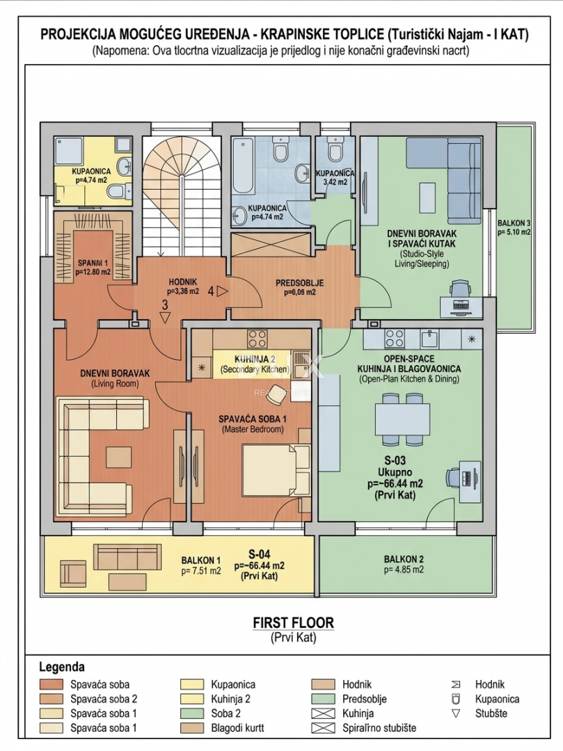 Stanovanje Krapinske Toplice, 189m2