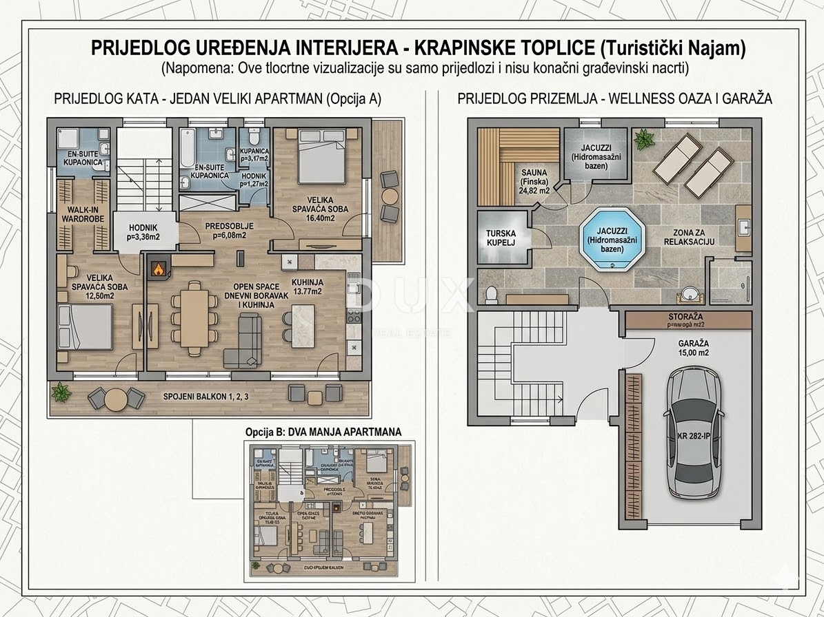 Stanovanje Krapinske Toplice, 189m2