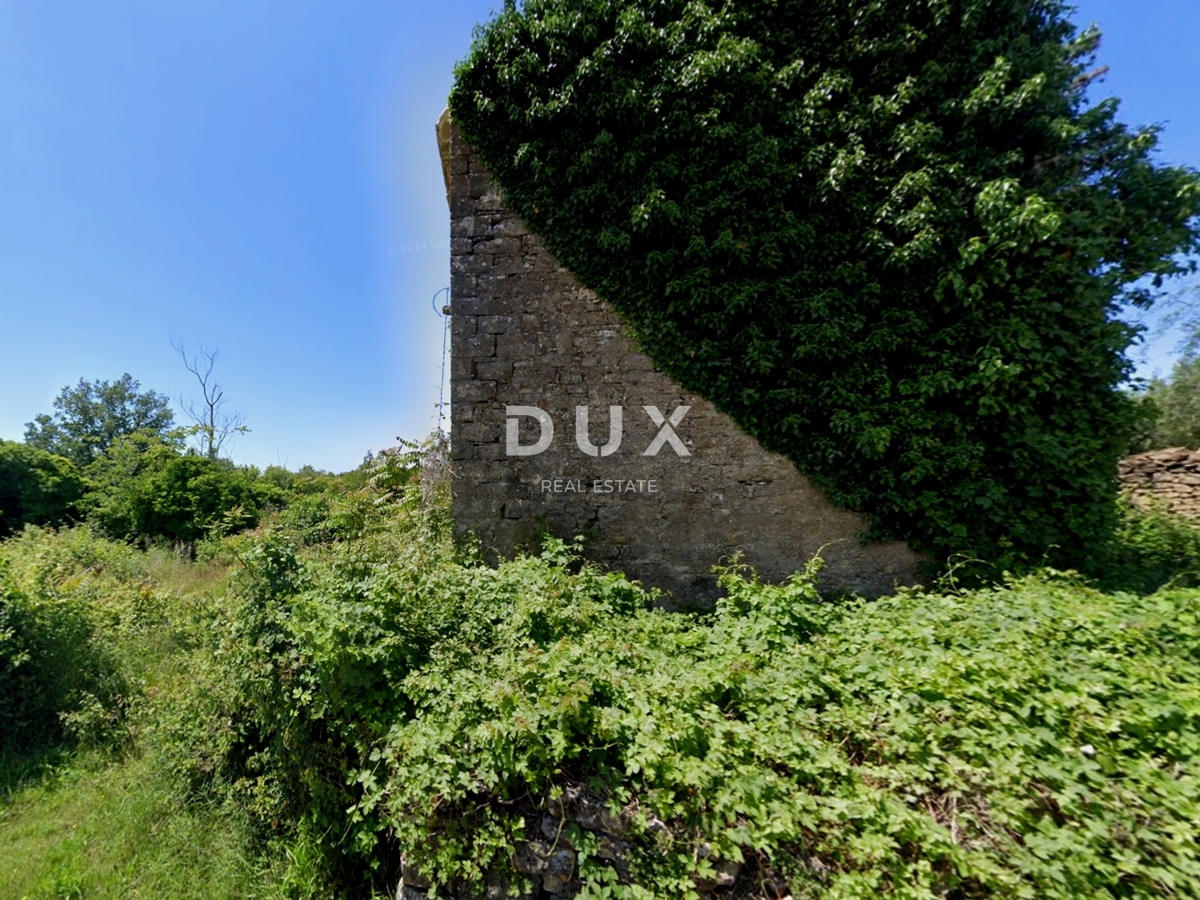 ISTRA, GROŽNJAN - Samostojna kamnita hiša s panoramskim razgledom