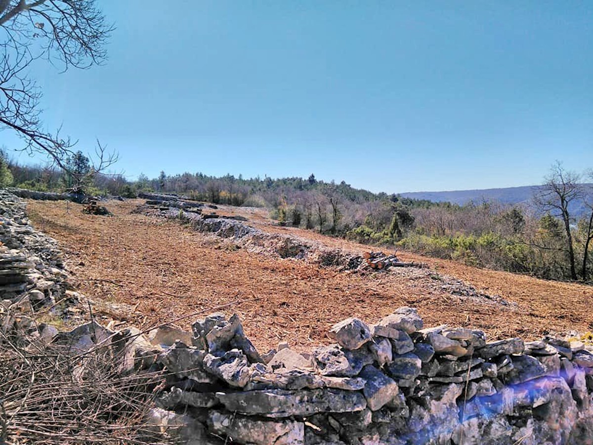 ISTRA, RABAC - Gradbeno zemljišče s pogledom na morje