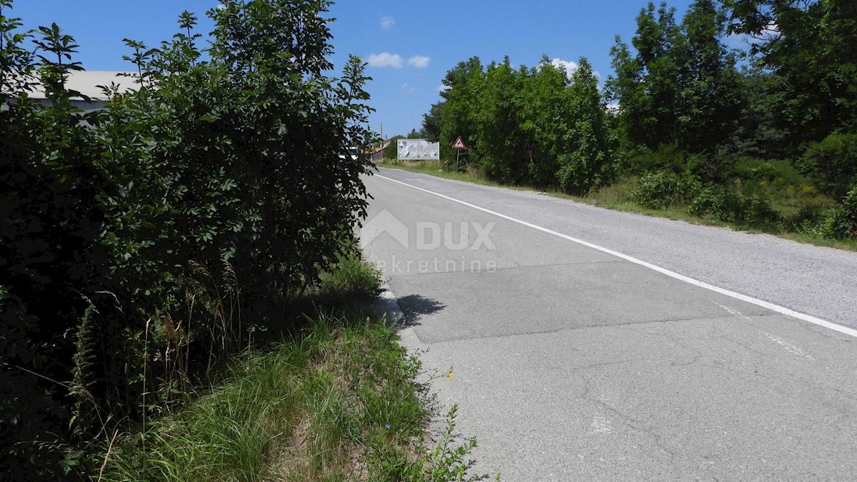 MATULJI, JURDANI, RUPA - gradbeno zemljišče 9000m2 z ZAZID. DOVOLJENJE za halo in poslovno stanovanjski objekt