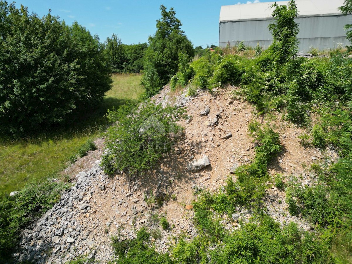 MATULJI, JURDANI, RUPA - gradbeno zemljišče 9000m2 z ZAZID. DOVOLJENJE za halo in poslovno stanovanjski objekt