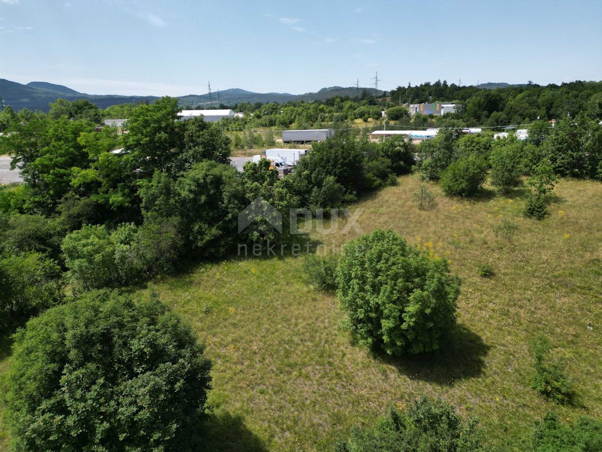 MATULJI, JURDANI, RUPA - gradbeno zemljišče 9000m2 z ZAZID. DOVOLJENJE za halo in poslovno stanovanjski objekt