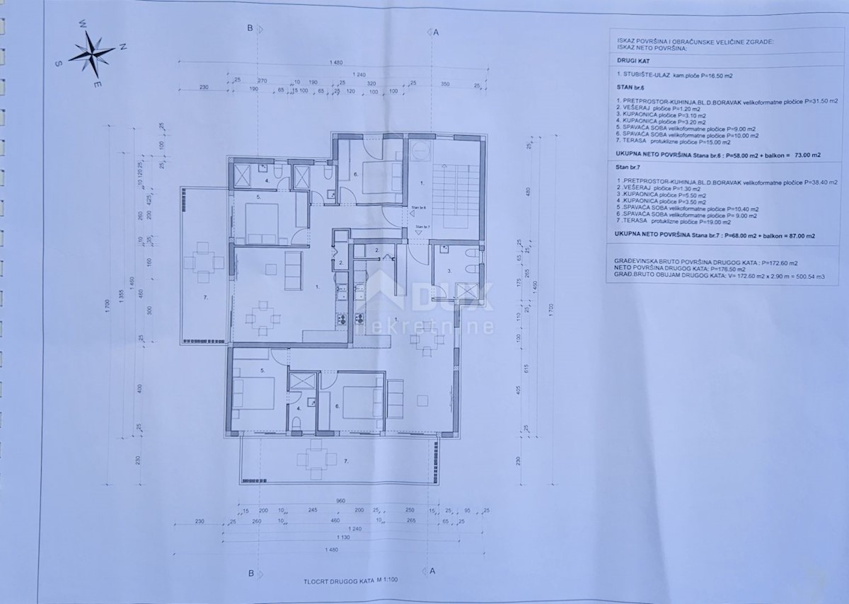 MATULJI, JURDANI, RUPA - gradbeno zemljišče 9000m2 z ZAZID. DOVOLJENJE za halo in poslovno stanovanjski objekt