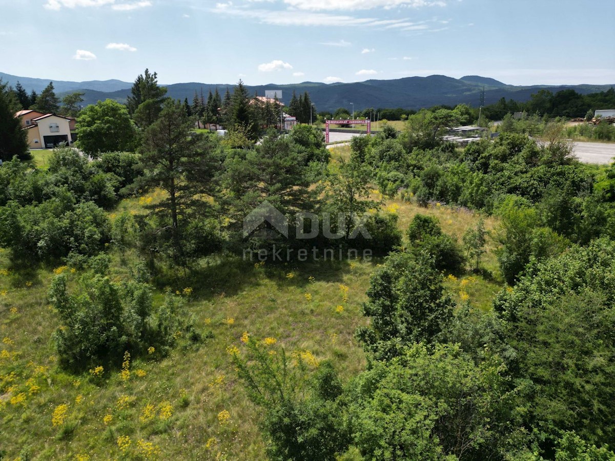 MATULJI, JURDANI, RUPA - gradbeno zemljišče 9000m2 z ZAZID. DOVOLJENJE za halo in poslovno stanovanjski objekt