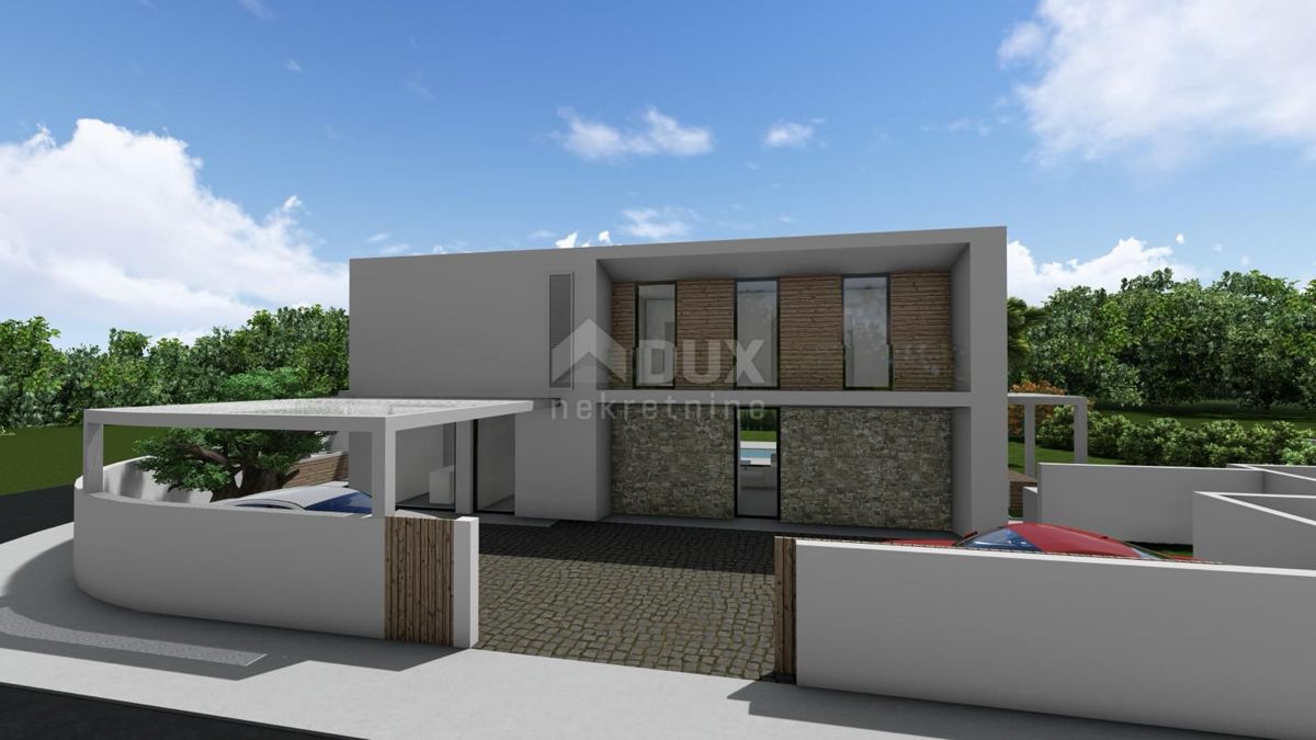 ISTRA, UMAG - Moderna vila dvojček, 900 m do morja