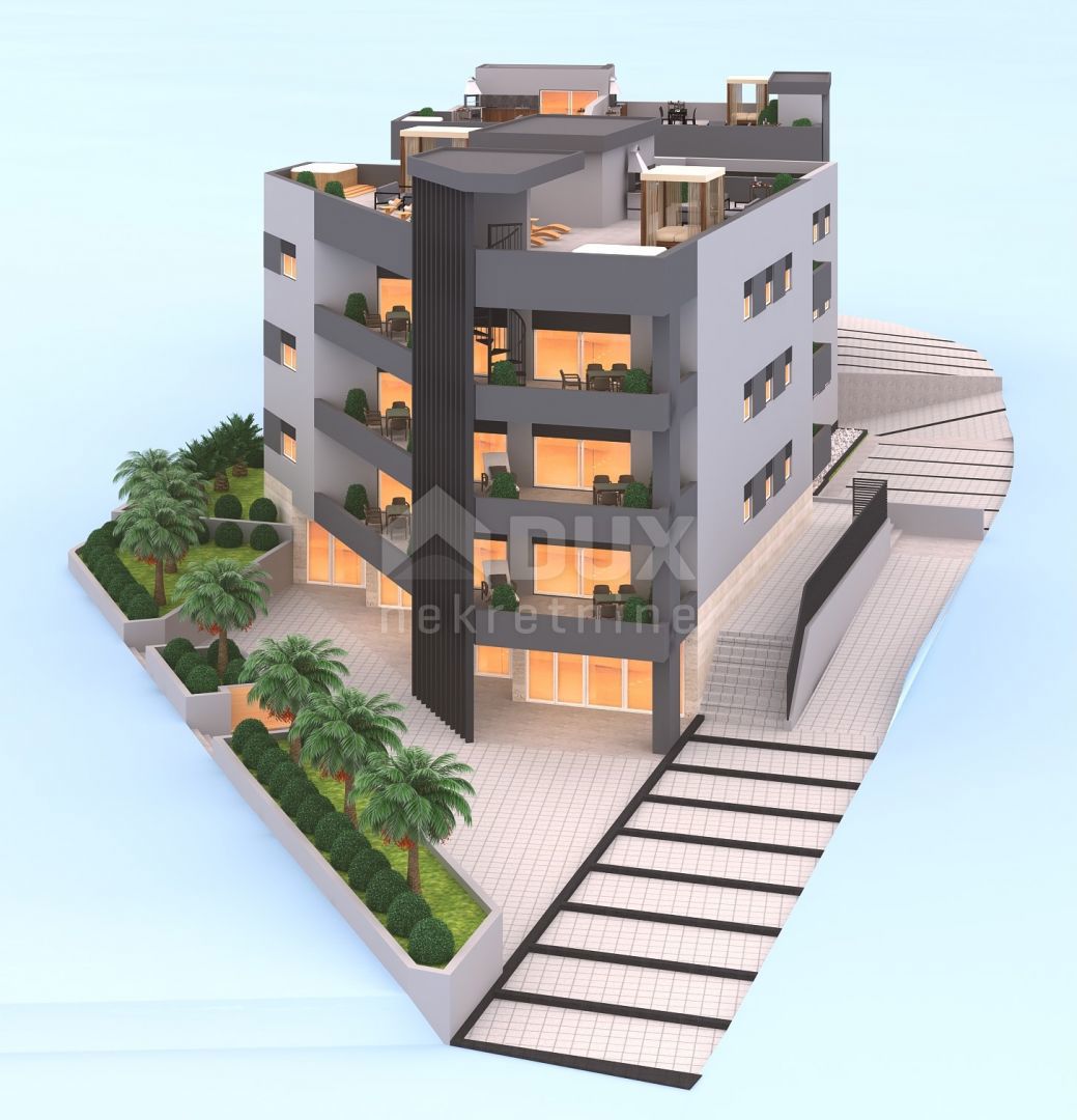 ZADAR, SUKOŠAN, 1s + kopalnica penthouse stanovanje v vrhunski novogradnji s pogledom na morje