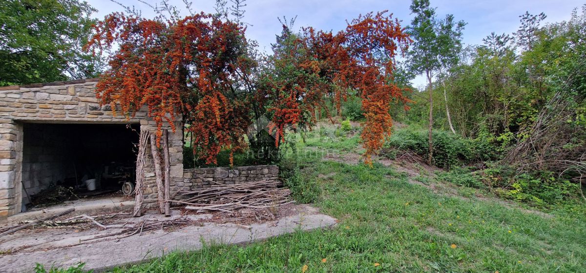 ISTRA, GRAČIŠĆE - Zemljišče z objekti in lepim razgledom