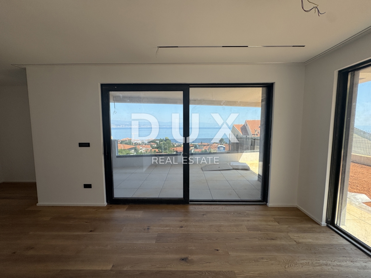 OPATIJA, LOVRAN - penthouse v novogradnji v bližini plaže in Lovrana