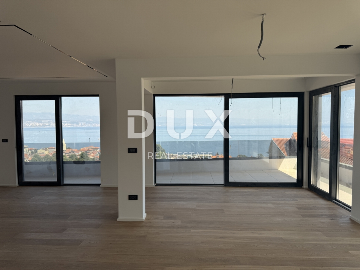 OPATIJA, LOVRAN - penthouse v novogradnji v bližini plaže in Lovrana