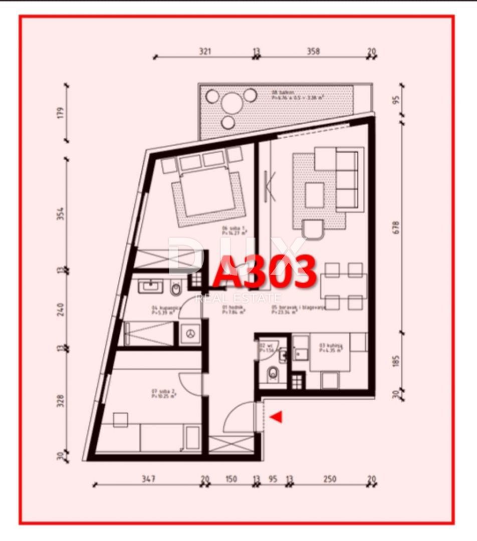 ISTRA, POREČ - Penthouse 81m2, novogradnja 800m od morja!