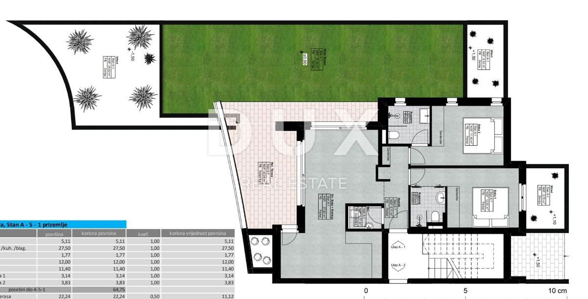 Stanovanje Lovran, 121,19m2