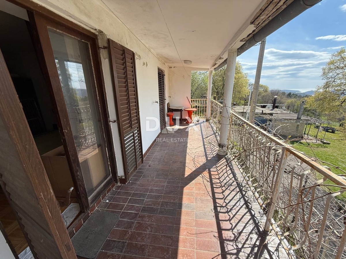 ISTRA, BRGOD - Hiša dvojček s pogledom na morje