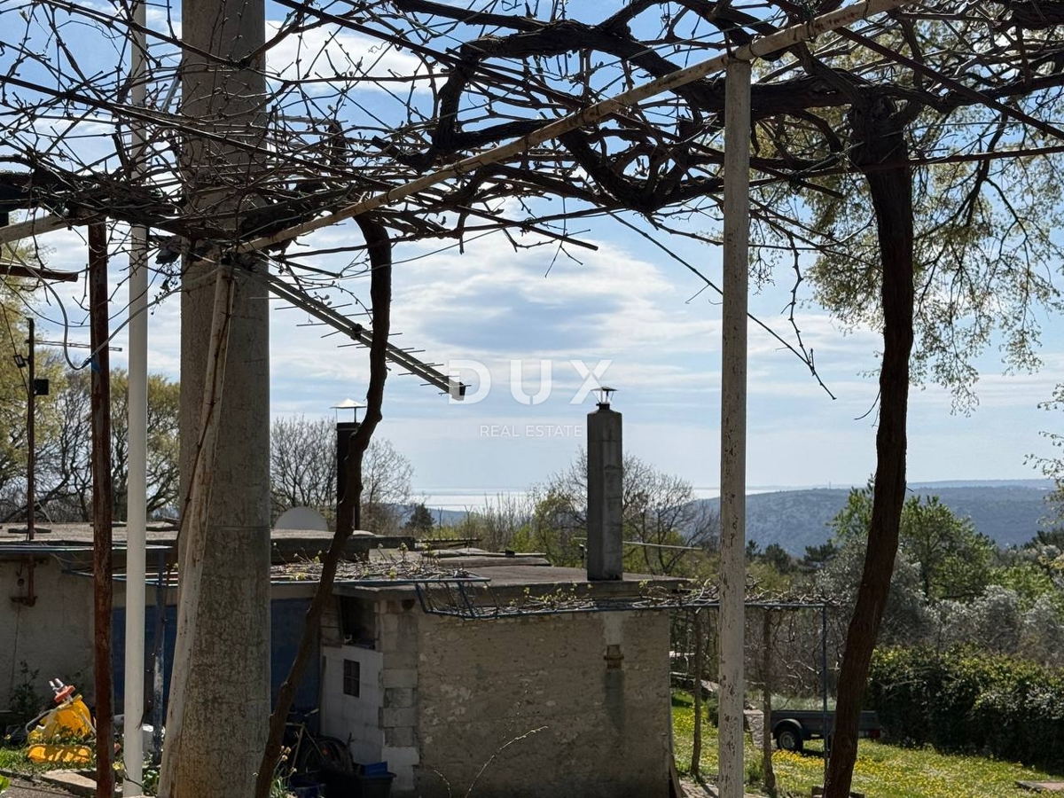 ISTRA, BRGOD - Hiša dvojček s pogledom na morje