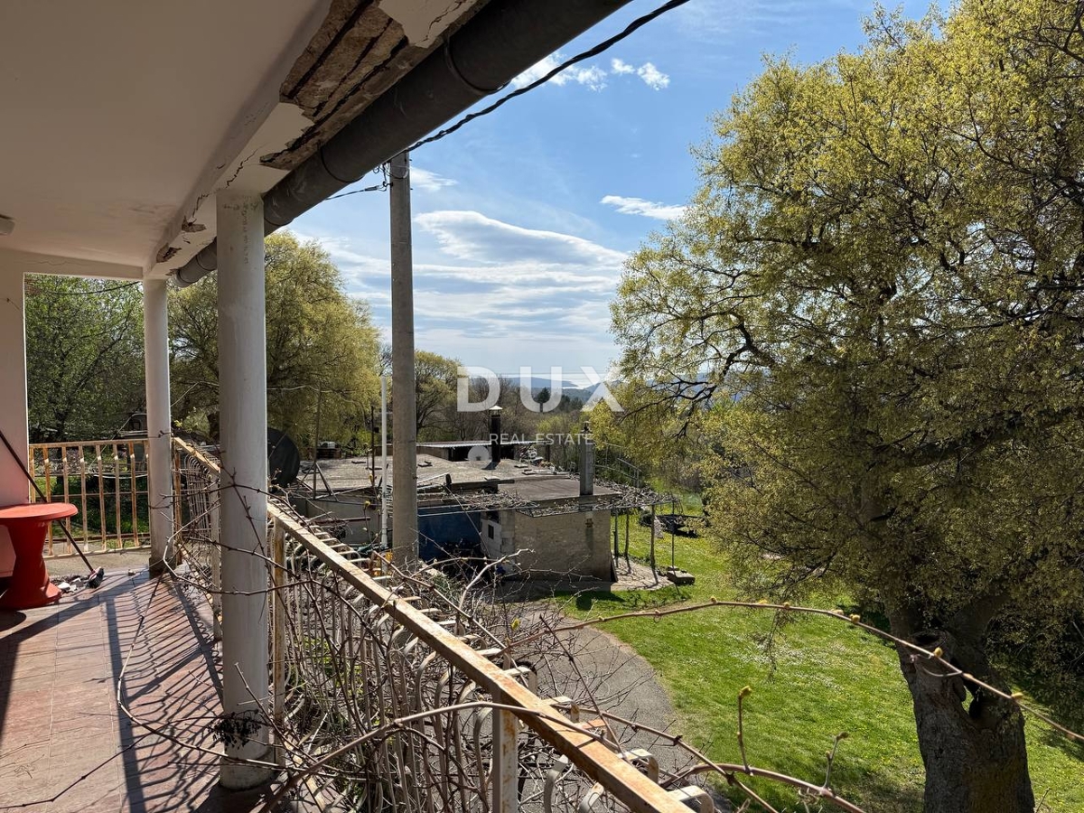 ISTRA, BRGOD - Hiša dvojček s pogledom na morje