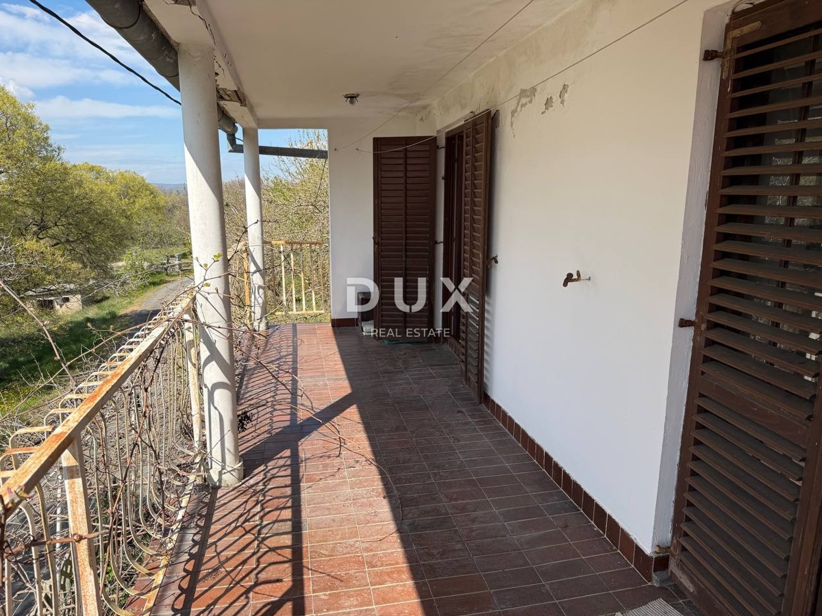 ISTRA, BRGOD - Hiša dvojček s pogledom na morje