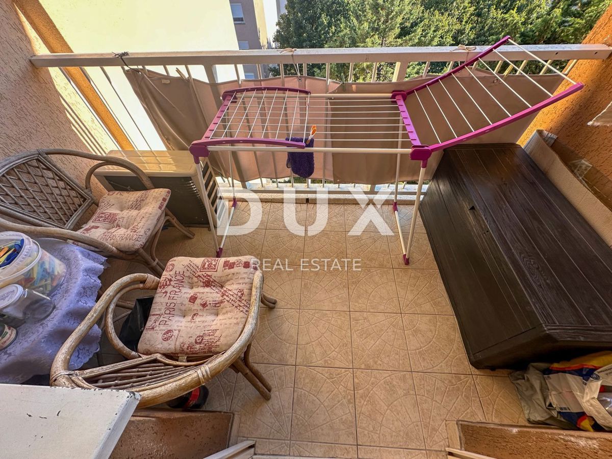 RIJEKA, SRDOČI - 2S+DB, loggia, pogled na morje