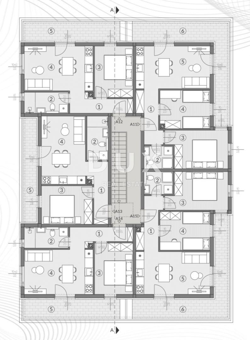 Stanovanje Šikići, Pula, 53,46m2