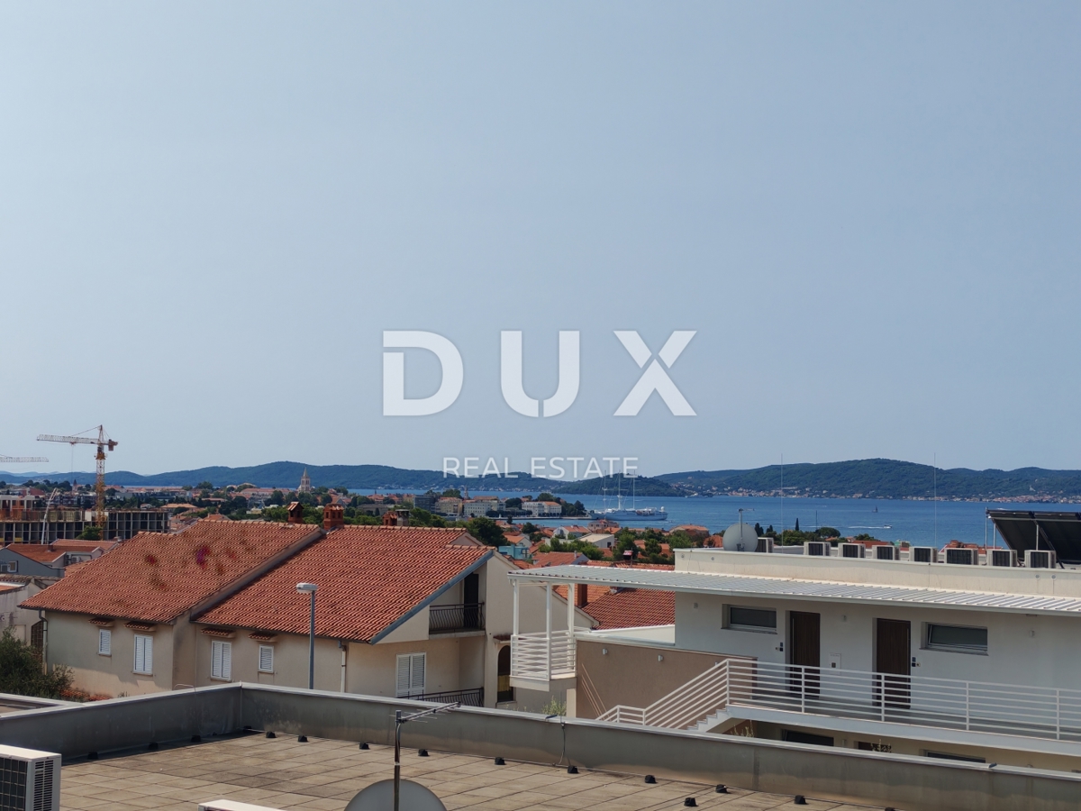 ZADAR, BORIK - Popolnoma opremljeno dupleks stanovanje s čudovitim pogledom na morje!