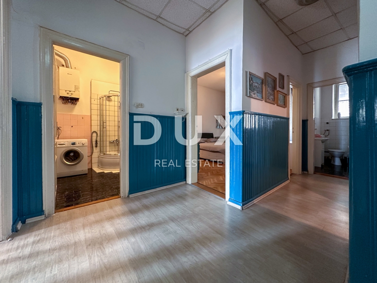 RIJEKA, CENTER - elegantno 4-sobno stanovanje s 3 balkoni v središču mesta