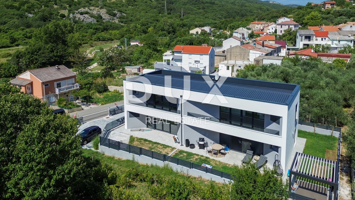 OTOK KRK, BAŠKA (okolica) - Popoln dom v zelenem okolju