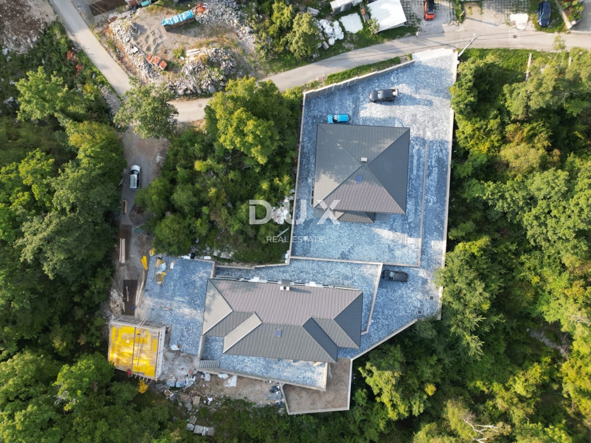 MATULJI, JUŠIĆI, JURDANI - stanovanje 84m2 v novogradnji z dnevno sobo + 2 spalnici in vrtom 