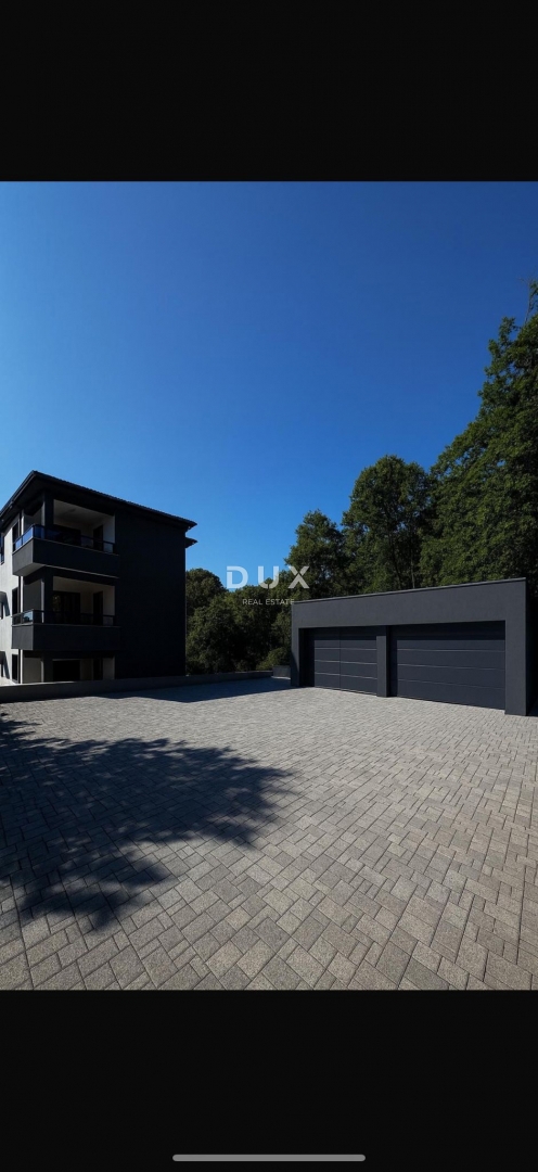 MATULJI, JUŠIĆI, JURDANI - stanovanje 84m2 v novogradnji z dnevno sobo + 2 spalnici in vrtom 