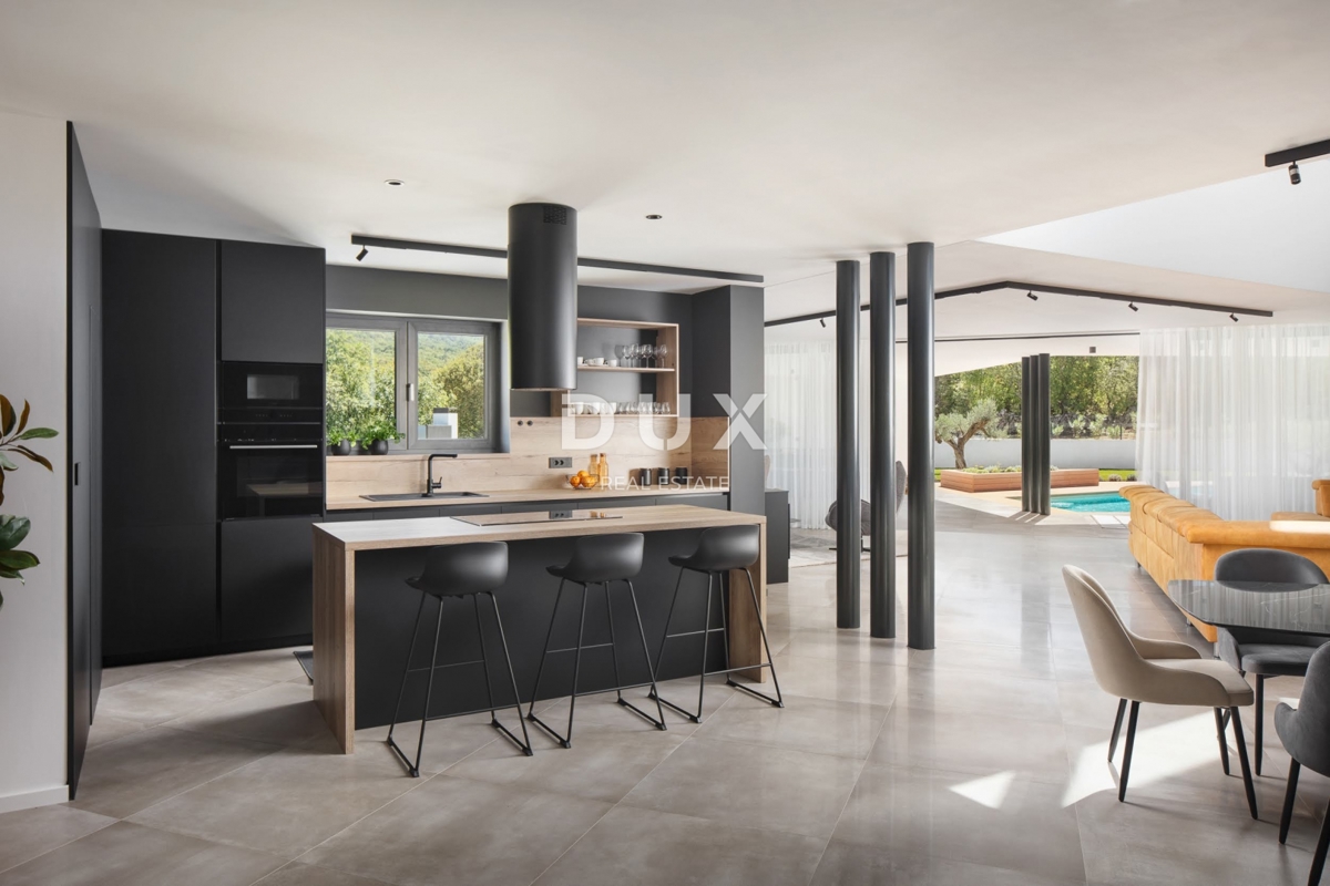 ISTRA, LABIN - Moderna vila obdana z naravo