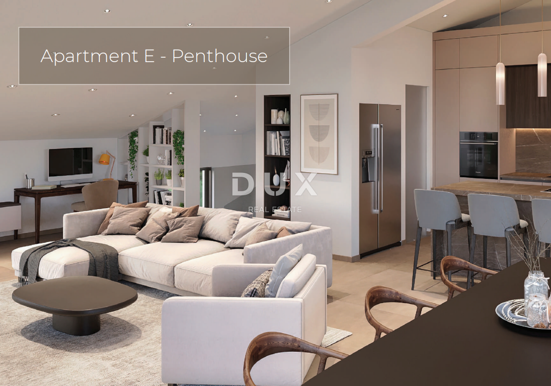 ISTRA, ROVINJ - Penthouse v bližini morja z razgledom