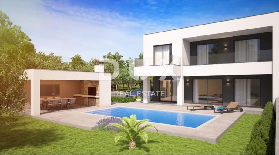 ISTRA, LABIN - Kvalitetna moderna hiša dvojček na zelo mirni lokaciji!