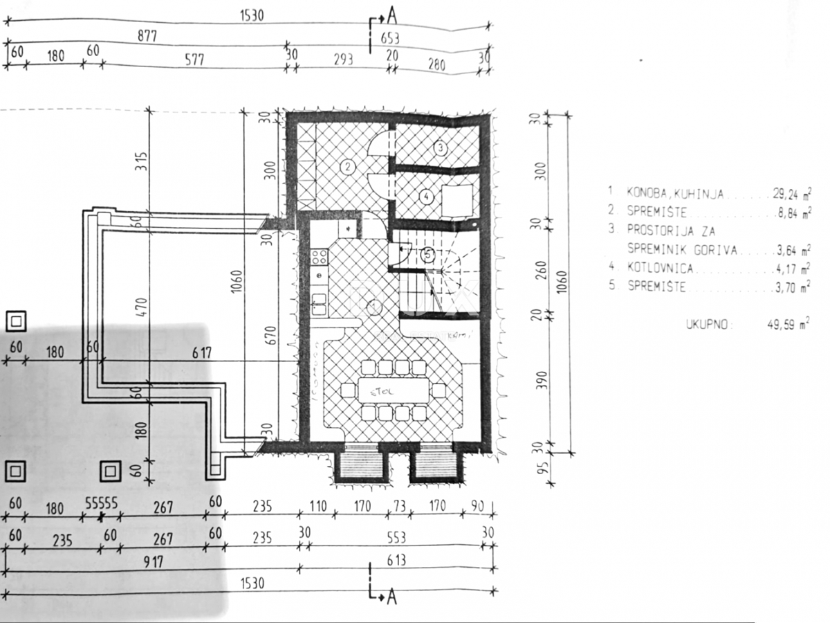 ISTRA, VIŠNJAN - Rustikalna hiša z bazenom