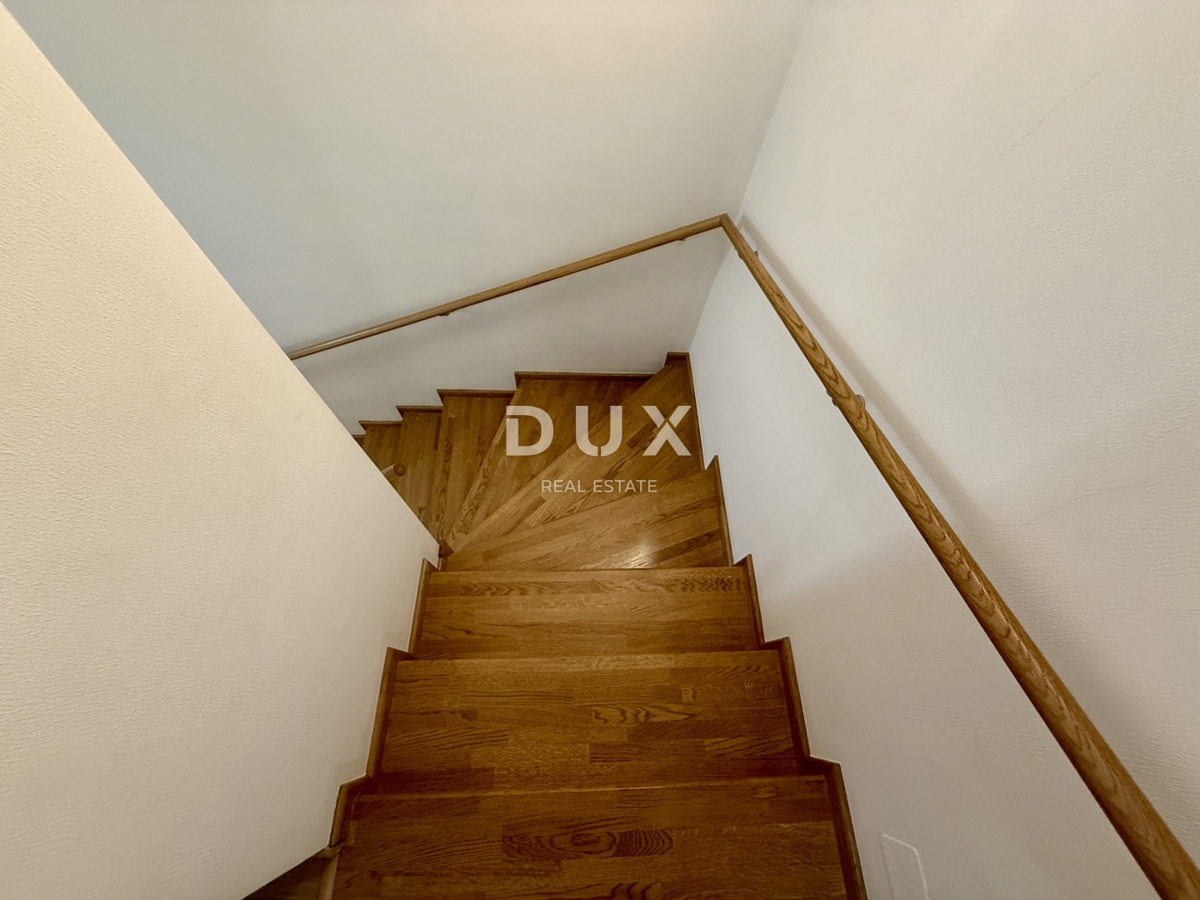 KOSTRENA - 3 spalnice + dnevna soba v novogradnji z vrtom in pogledom na morje!