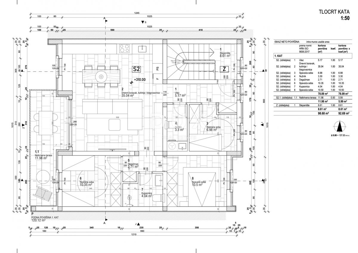 ISTRA, ROVINJ - Udobno stanovanje v novogradnji