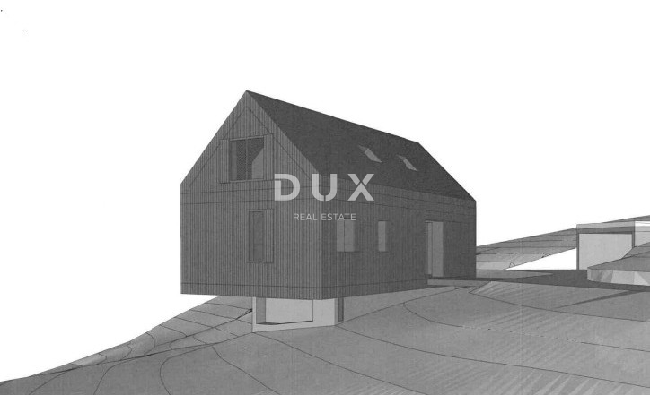 GORSKI KOTAR, STARI LAZ - Gradbeno zemljišče v mirnem kotičku narave