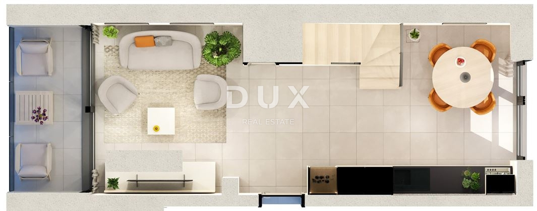 ISTRA, POREČ – MODERNO DVONADSTROPNO STANOVANJE V MIRNI OKOLICI V BLIŽINI MORJA