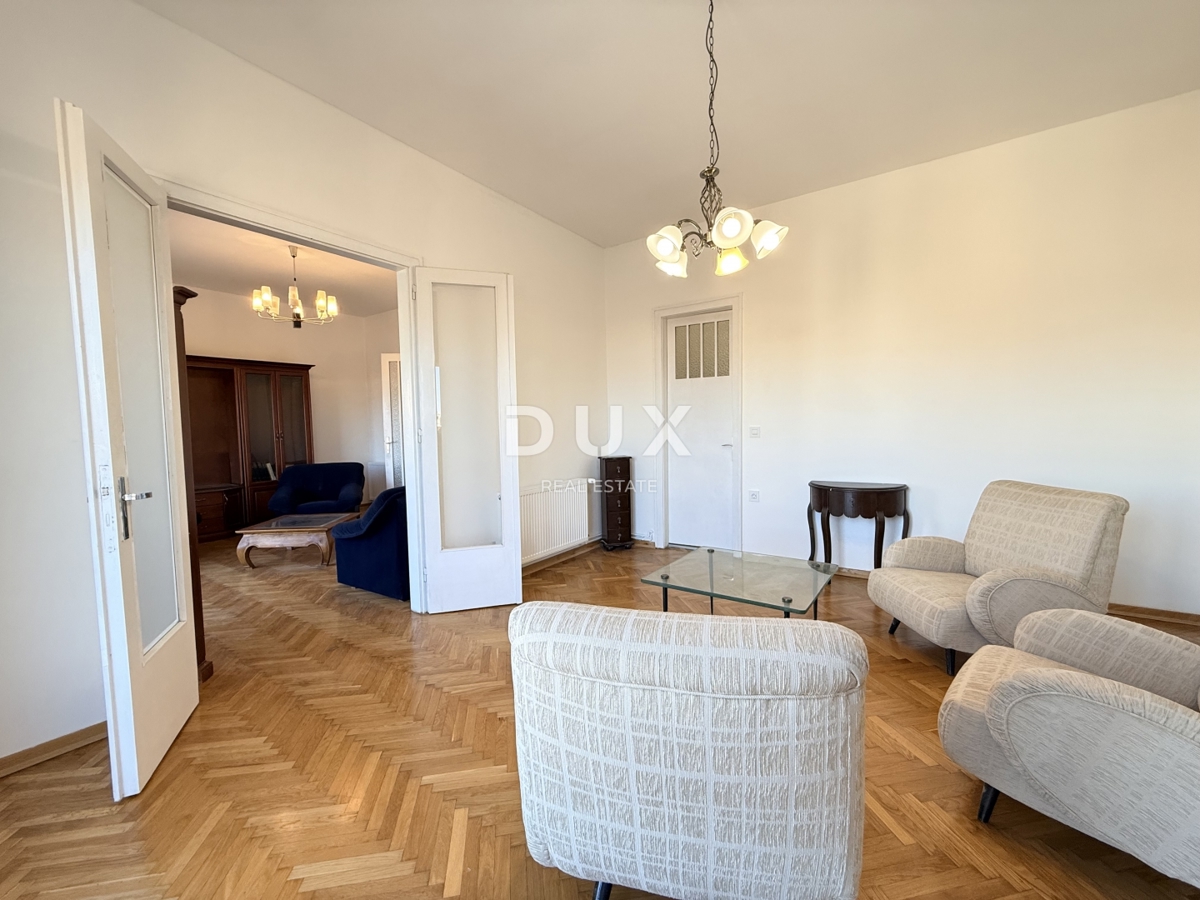 RIJEKA, POTOK - opremljeno 3 spalnice + dnevna soba z garažo in 3 balkoni, 2 kopalnici