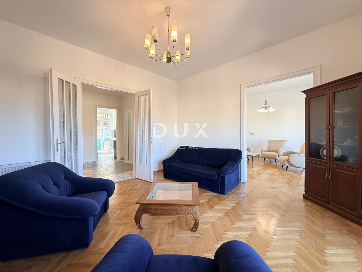 RIJEKA, POTOK - opremljeno 3 spalnice + dnevna soba z garažo in 3 balkoni, 2 kopalnici