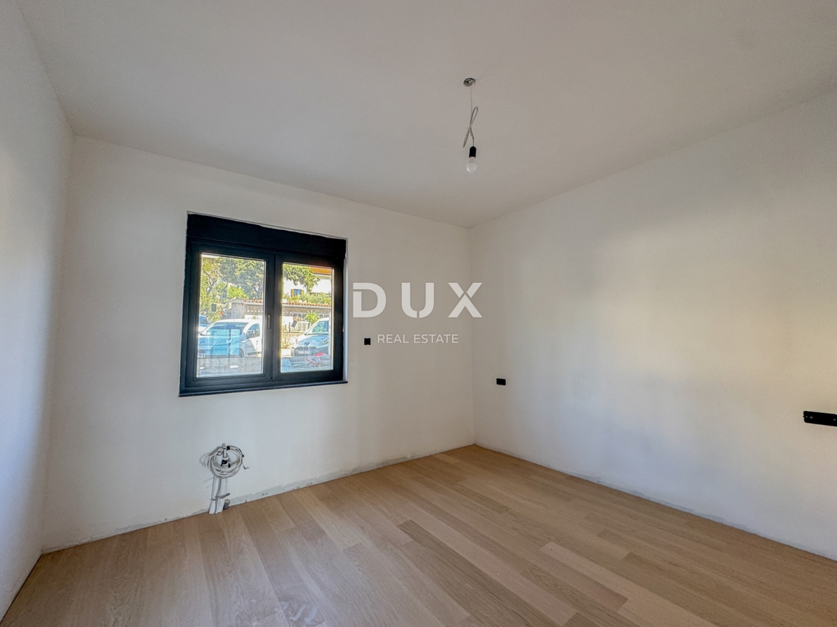 RIJEKA, KANTRIDA - 96m2 veliko stanovanje v luksuzni novogradnji le 250 metrov od morja z garažo in panoramskim pogledom na morje