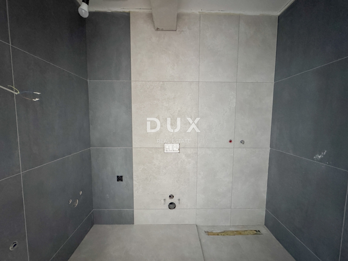 RIJEKA, KANTRIDA - 96m2 veliko stanovanje v luksuzni novogradnji le 250 metrov od morja z garažo in panoramskim pogledom na morje