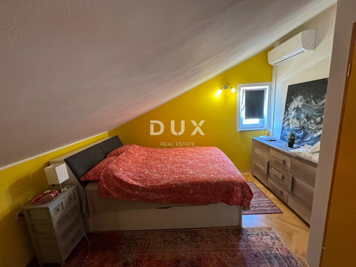 RIJEKA, SRDOČI - Dvoetažno stanovanje s parkirnim mestom