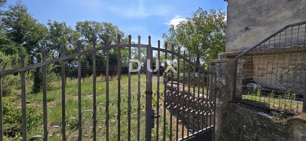 ISTRA, GRAČIŠĆE - Impresivna kamnita hiša z razgledom in vrtom