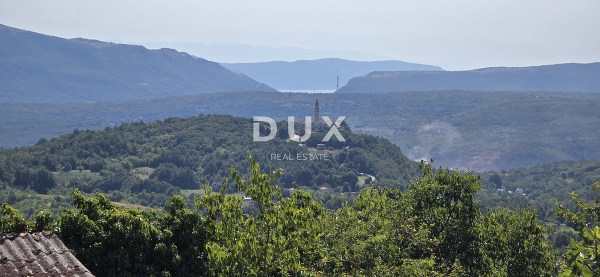 ISTRA, GRAČIŠĆE - Impresivna kamnita hiša z razgledom in vrtom