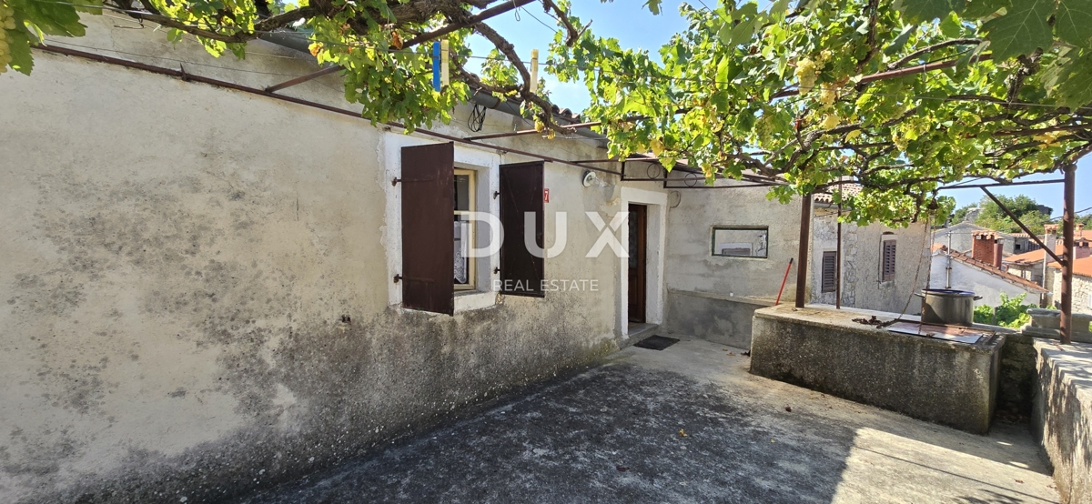 ISTRA, GRAČIŠĆE - Impresivna kamnita hiša z razgledom in vrtom